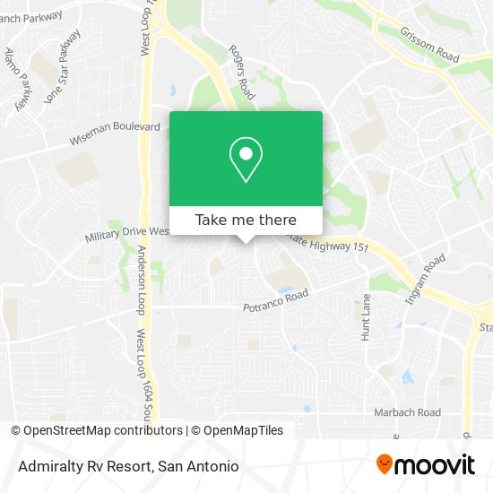 Admiralty Rv Resort map