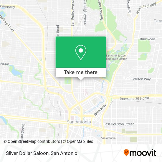 Silver Dollar Saloon map