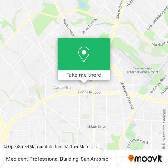 Medident Professional Building map