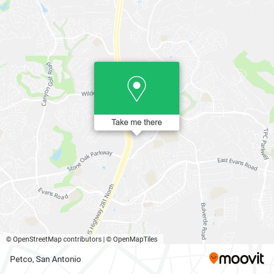 Mapa de Petco