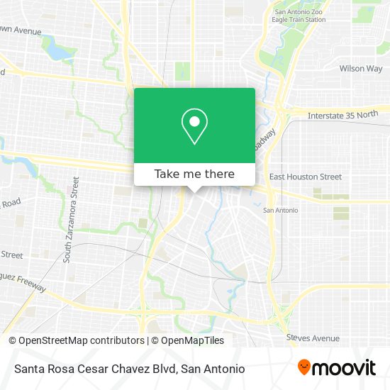 Santa Rosa Cesar Chavez Blvd map