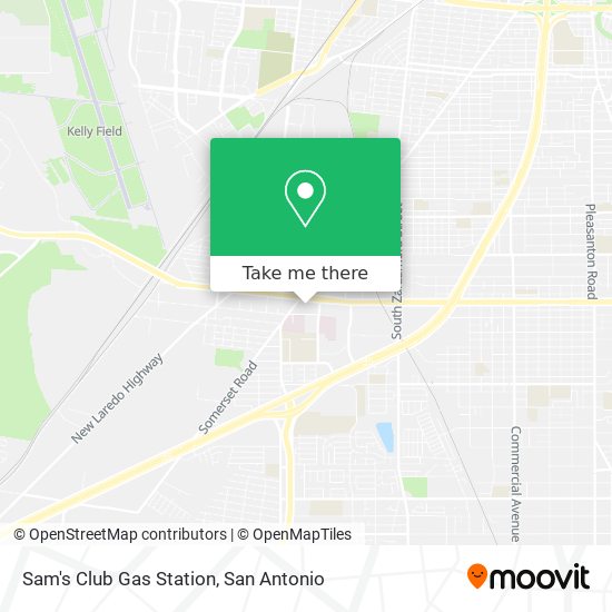 Sam's Club Gas Station map