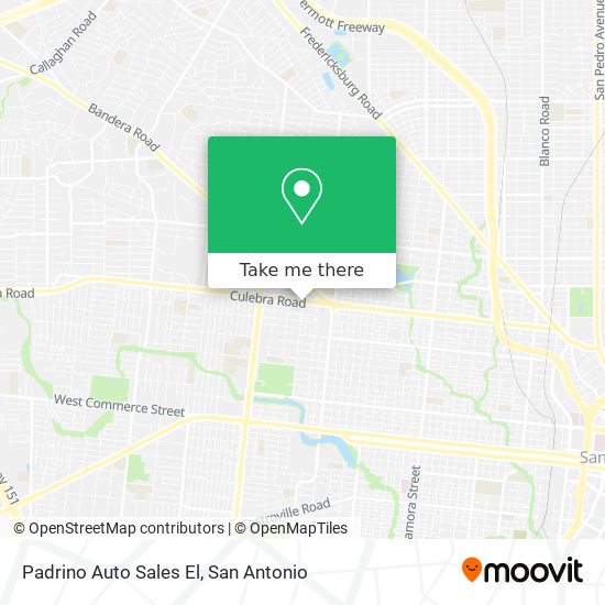 Padrino Auto Sales El map