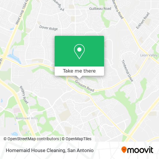 Homemaid House Cleaning map