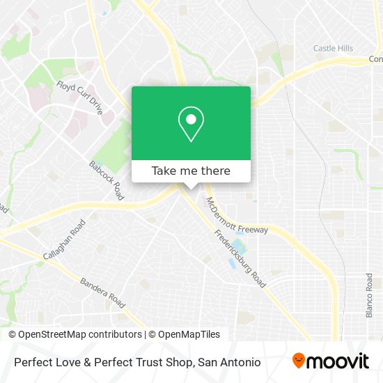 Perfect Love & Perfect Trust Shop map
