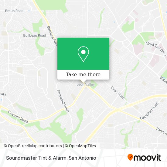 Soundmaster Tint & Alarm map