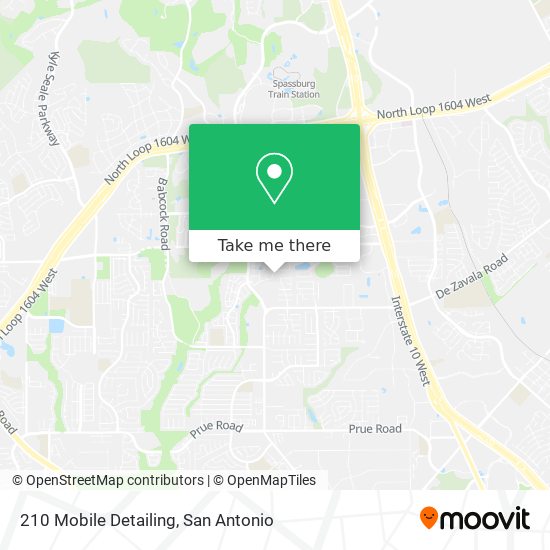 Mapa de 210 Mobile Detailing
