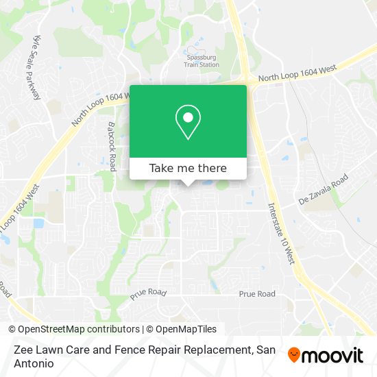 Mapa de Zee Lawn Care and Fence Repair Replacement