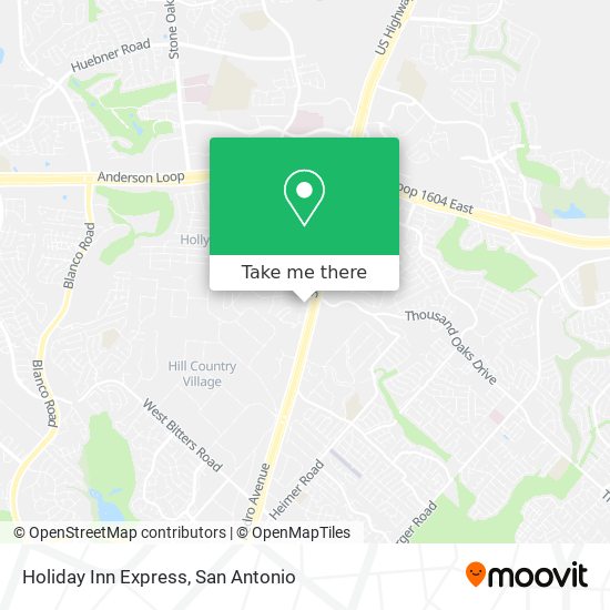 Mapa de Holiday Inn Express
