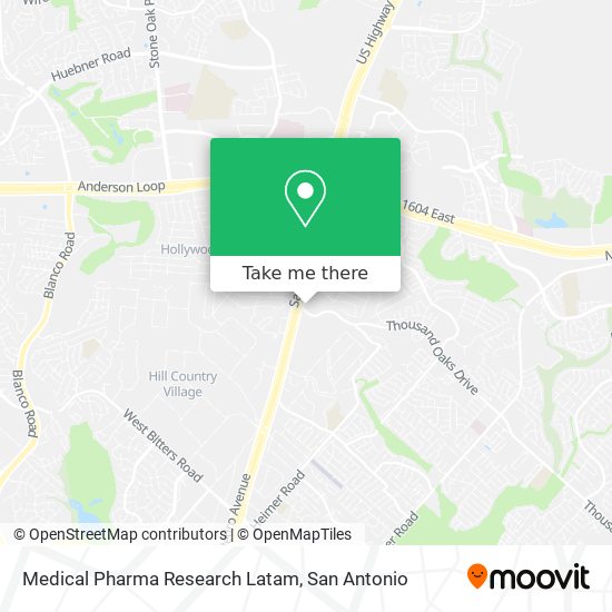 Medical Pharma Research Latam map