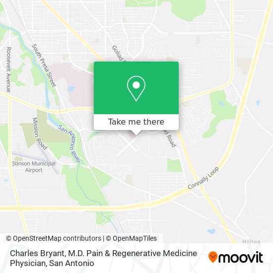 Charles Bryant, M.D. Pain & Regenerative Medicine Physician map