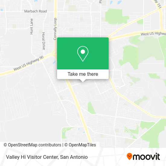 Mapa de Valley Hi Visitor Center