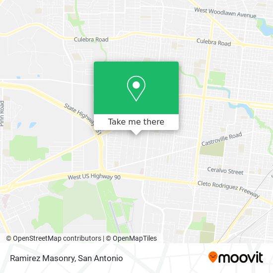 Ramirez Masonry map