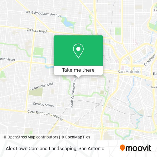 Alex Lawn Care and Landscaping map