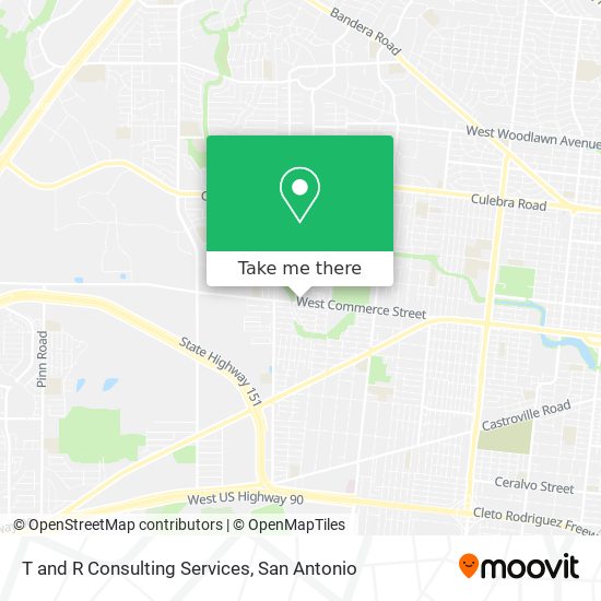 T and R Consulting Services map