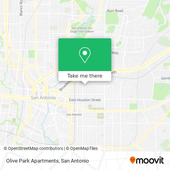 Olive Park Apartments map