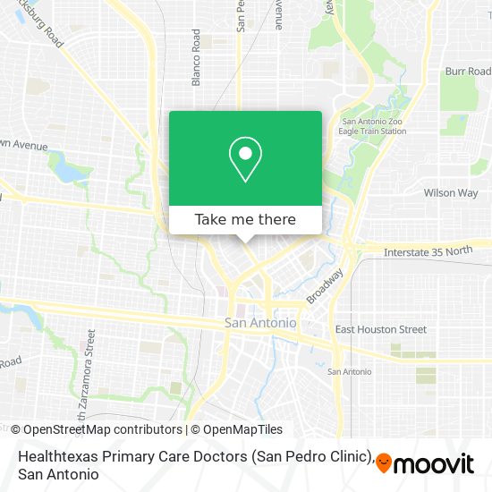 Healthtexas Primary Care Doctors (San Pedro Clinic) map