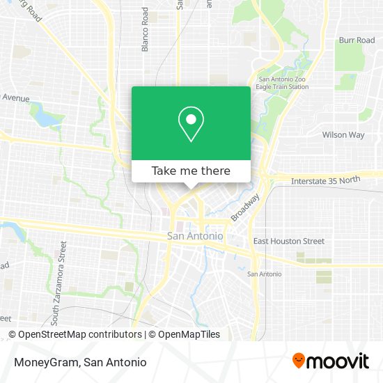 MoneyGram map