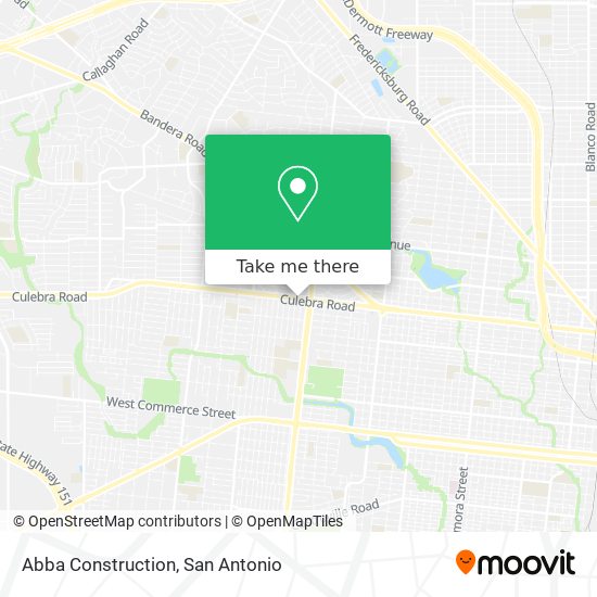 Abba Construction map
