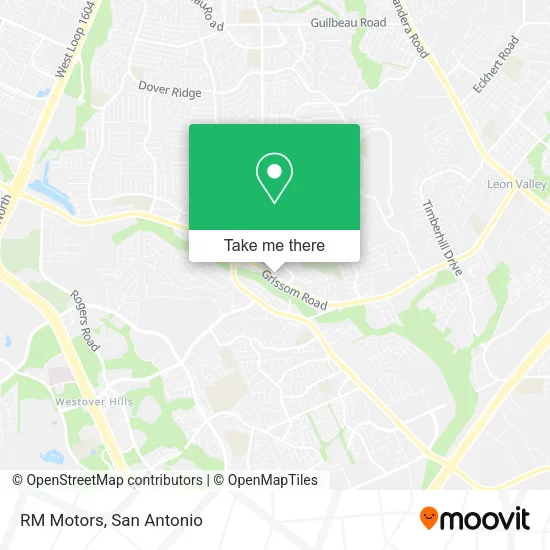 RM Motors map