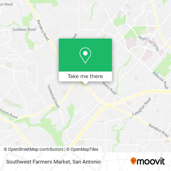 Southwest Farmers Market map
