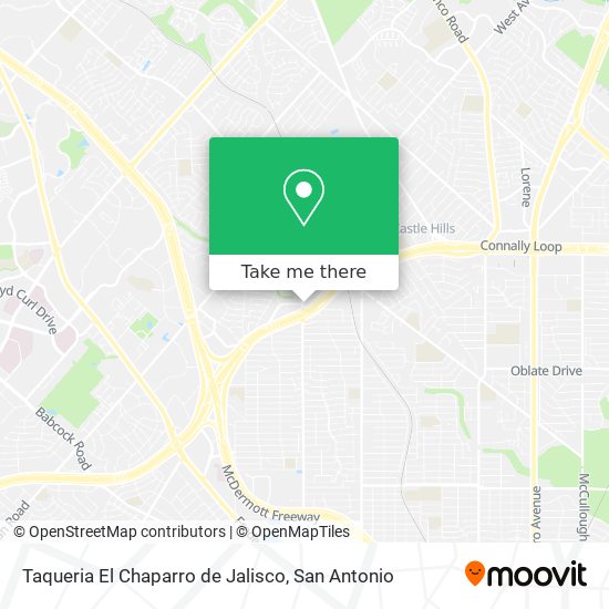 Taqueria El Chaparro de Jalisco map