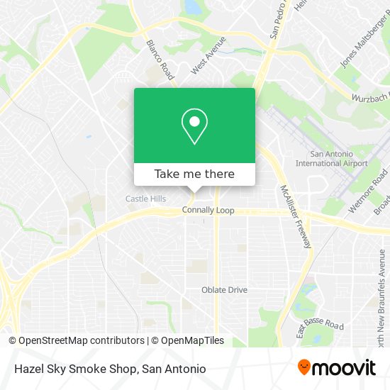 Hazel Sky Smoke Shop map