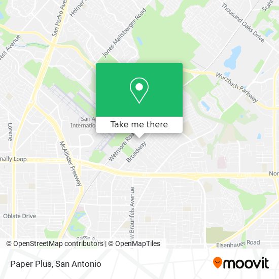Mapa de Paper Plus