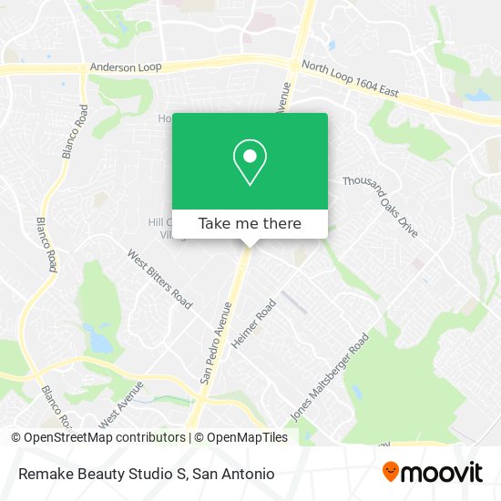 Remake Beauty Studio S map