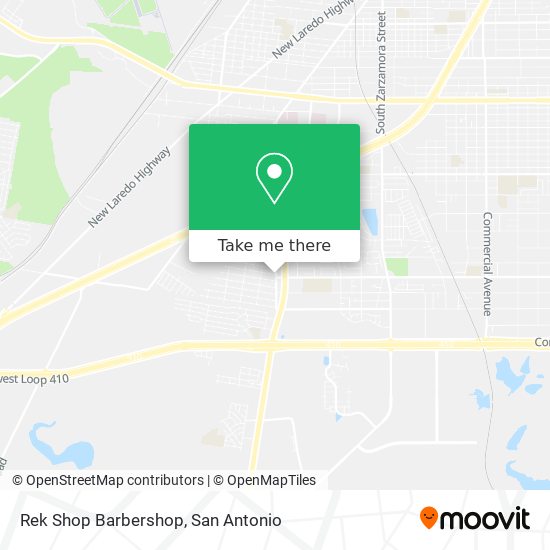 Rek Shop Barbershop map