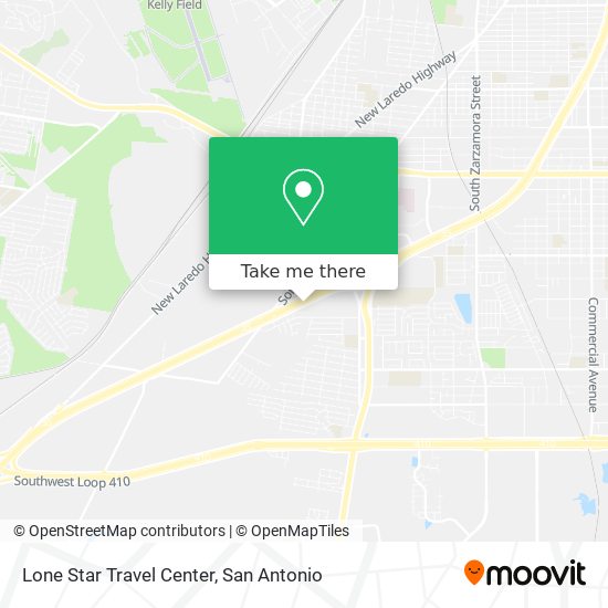Lone Star Travel Center map
