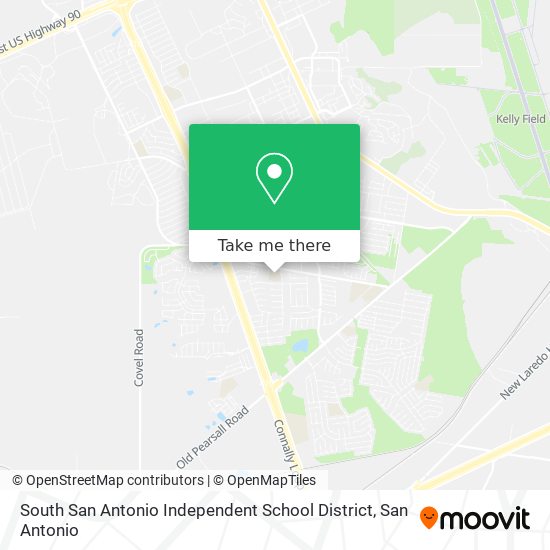 South San Antonio Independent School District map