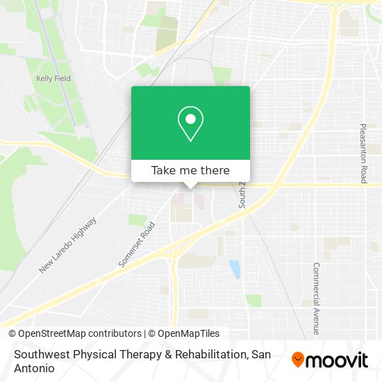 Southwest Physical Therapy & Rehabilitation map