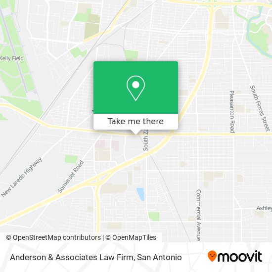 Anderson & Associates Law Firm map