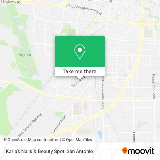 Mapa de Karla's Nails & Beauty Spot