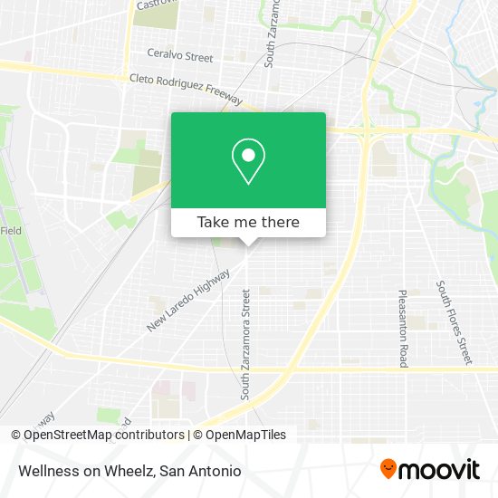 Wellness on Wheelz map
