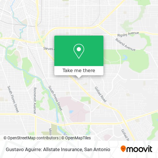Gustavo Aguirre: Allstate Insurance map