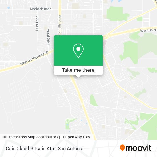 Coin Cloud Bitcoin Atm map
