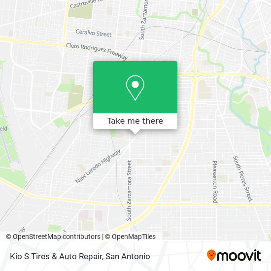 Mapa de Kio S Tires & Auto Repair