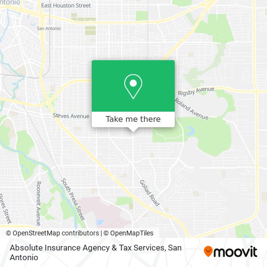 Absolute Insurance Agency & Tax Services map