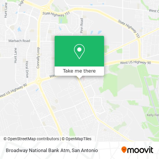 Broadway National Bank Atm map