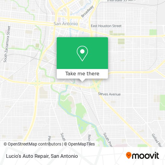 Lucio's Auto Repair map