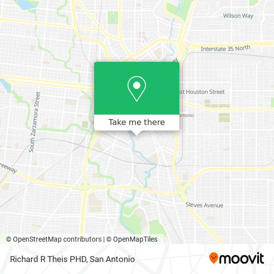 Richard R Theis PHD map