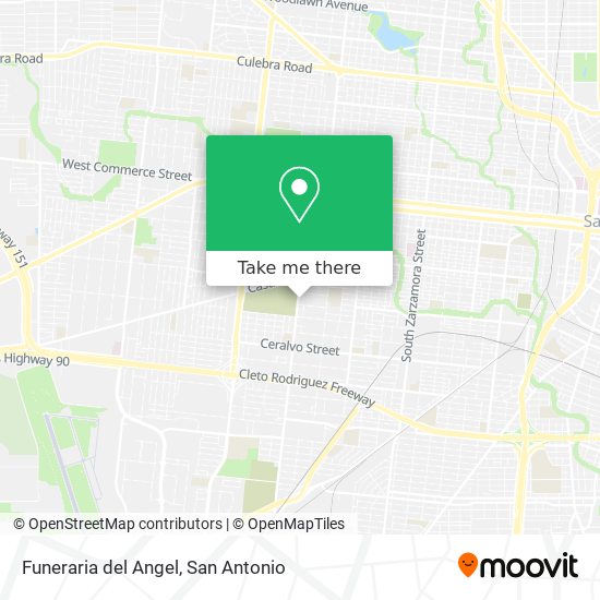 Funeraria del Angel map