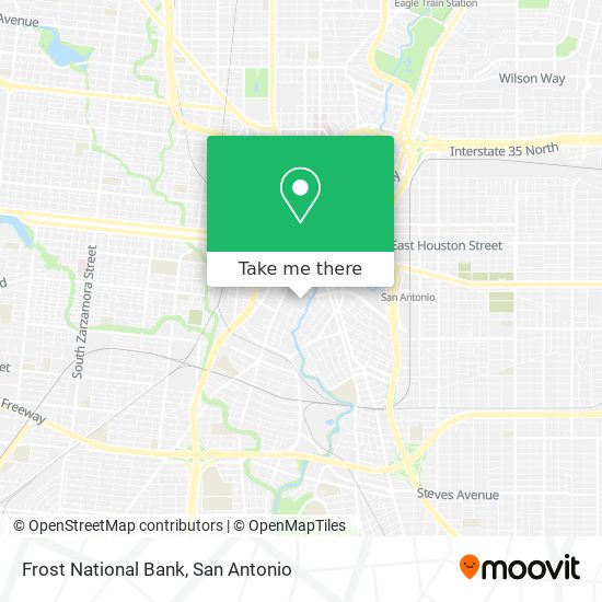 Frost National Bank map