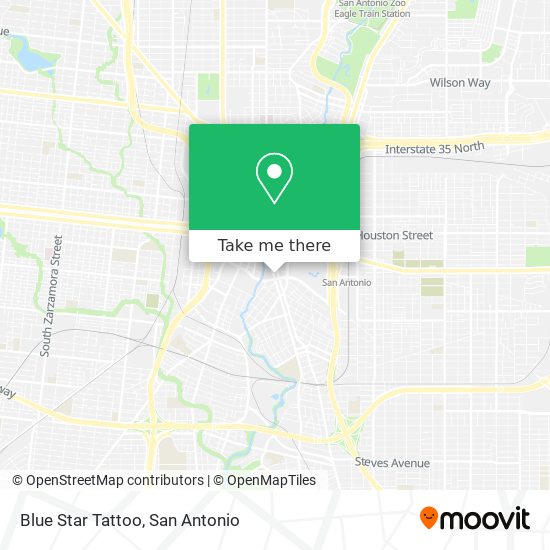 Mapa de Blue Star Tattoo