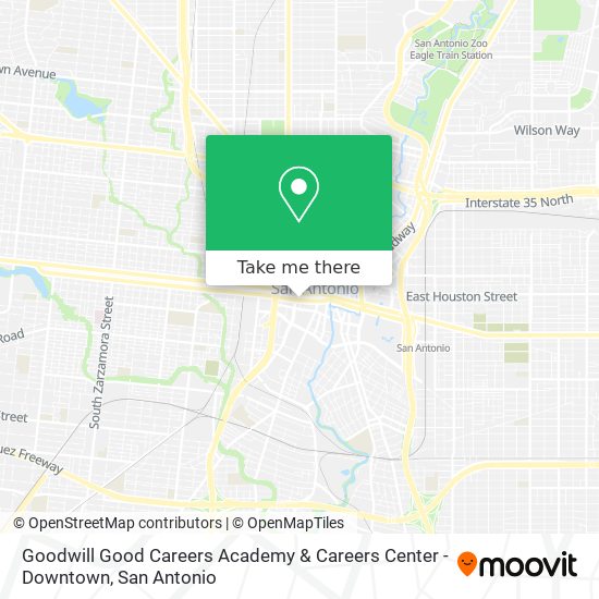 Mapa de Goodwill Good Careers Academy & Careers Center - Downtown