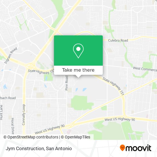 Jym Construction map