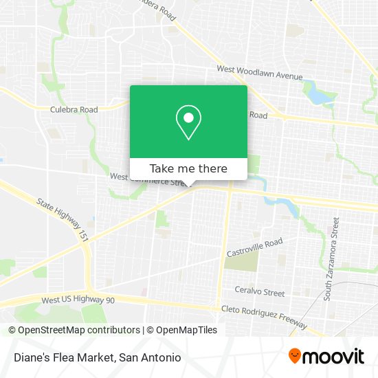 Diane's Flea Market map