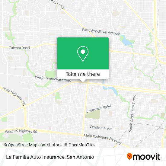 La Familia Auto Insurance map